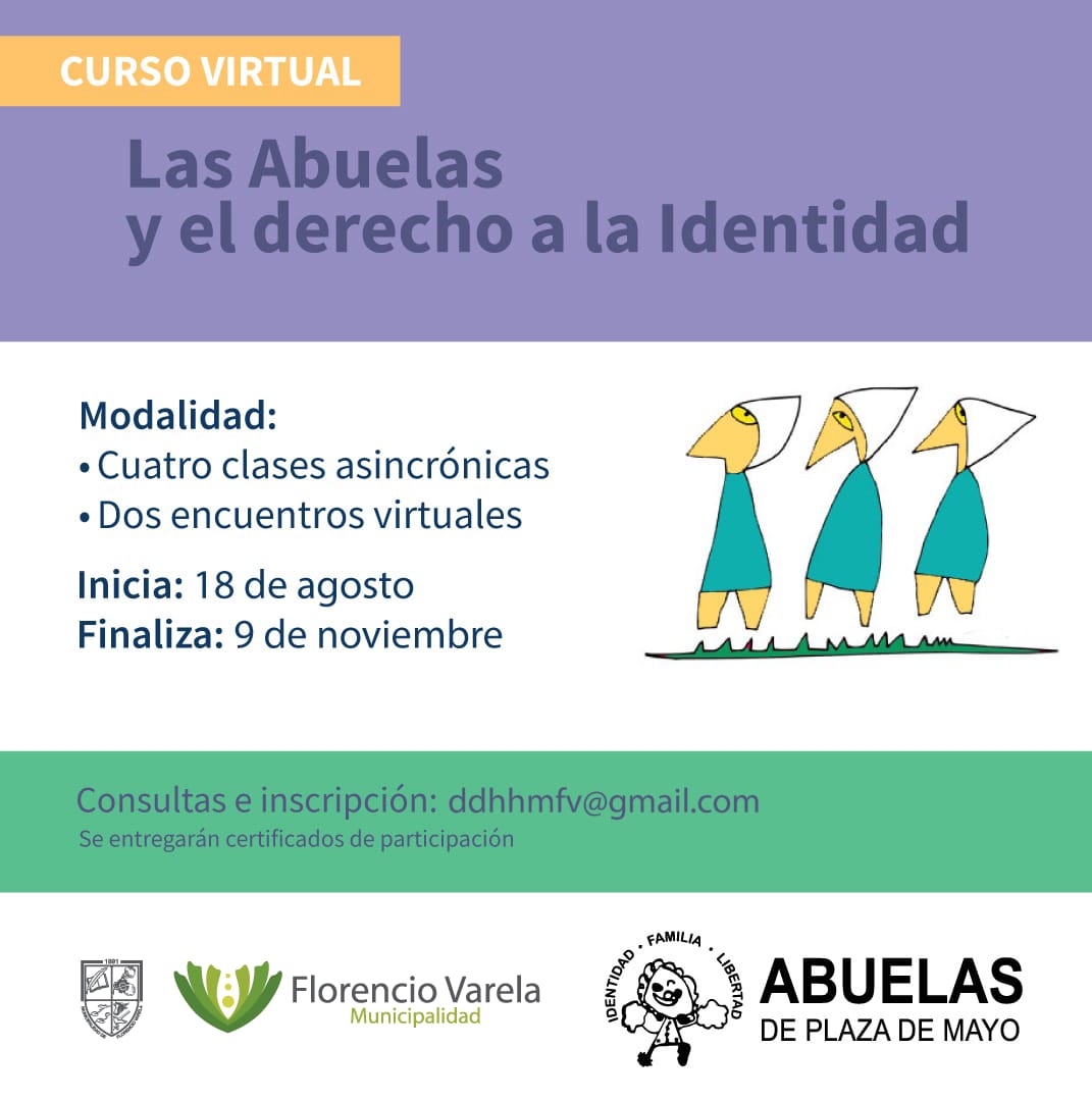 Curso virtual: Las Abuelas y el derecho a la Identidad