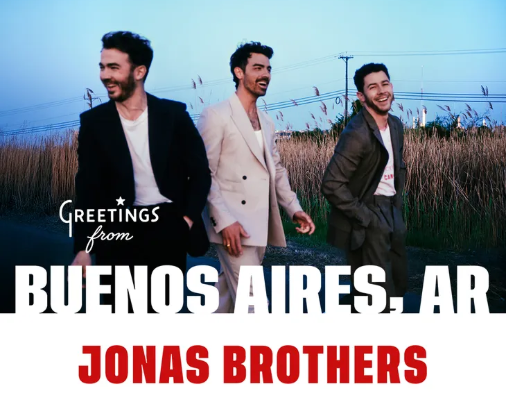Los Jonas Brothers regresan a la Argentina: Todo sobre su show de 20 aniversario