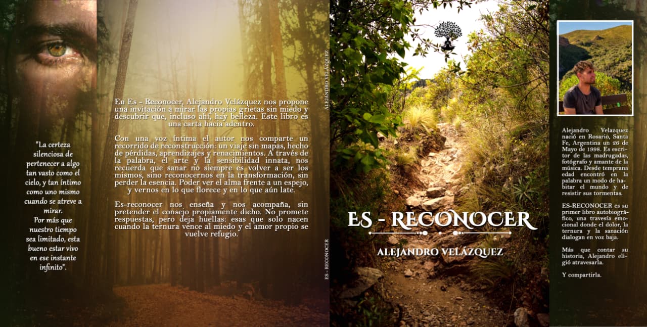 Alejandro Velázquez presentó su libro “Es – Reconocer”: una travesía donde las palabras resisten tormentas