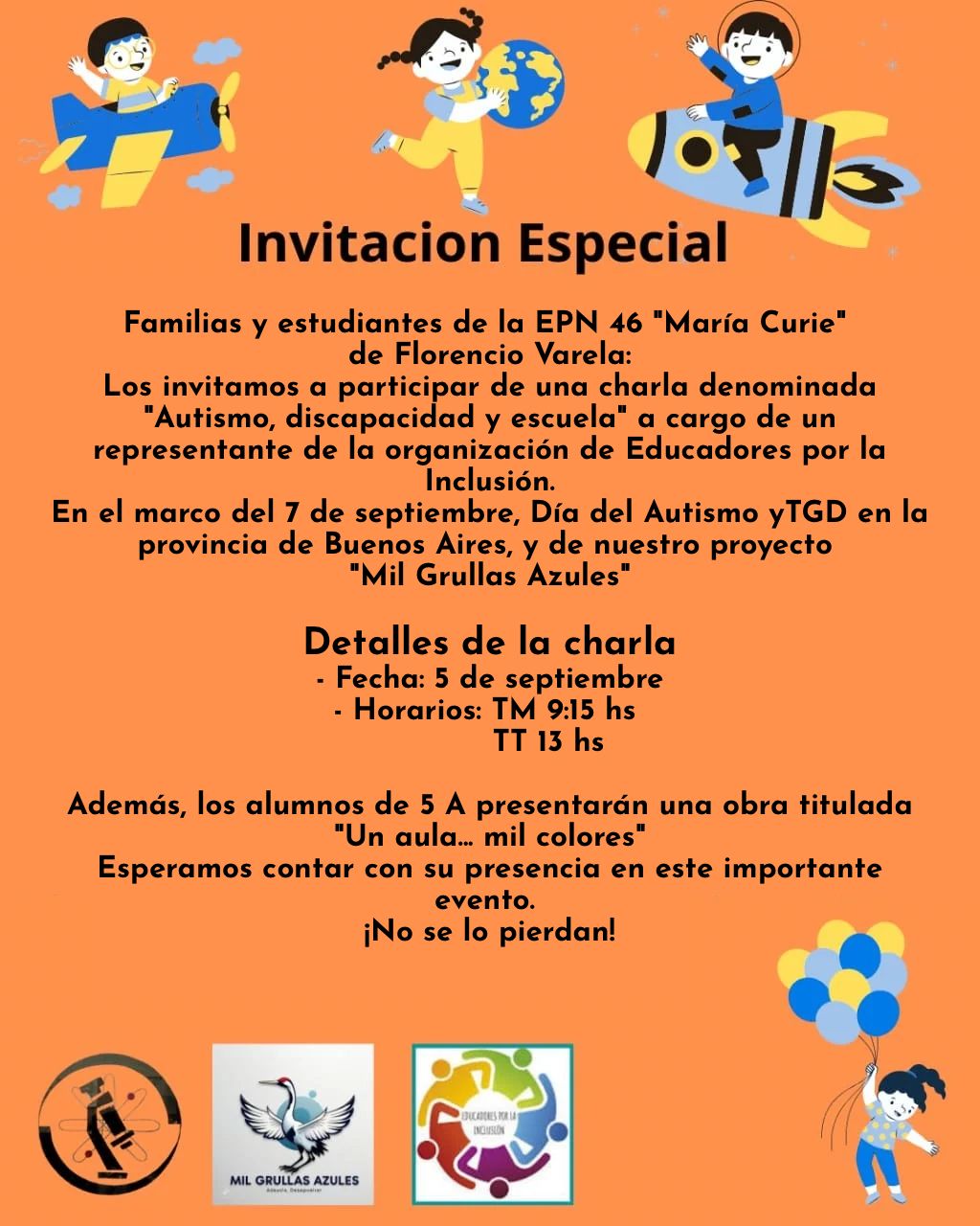 “Educadores por la Inclusión”: una labor de tejer lazos entre familias, docentes e instituciones. 