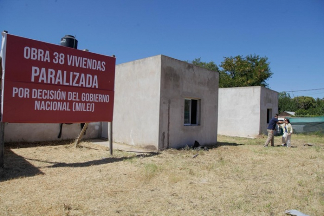 La Provincia finalizará otras 38 casas paralizadas por Nación