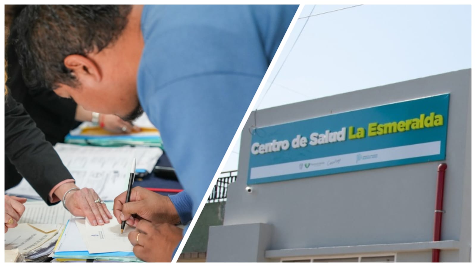 Mejoras en tu barrio | Nuevas escrituras para las familias varelenses y nuevo Centro de Salud en La Esmeralda