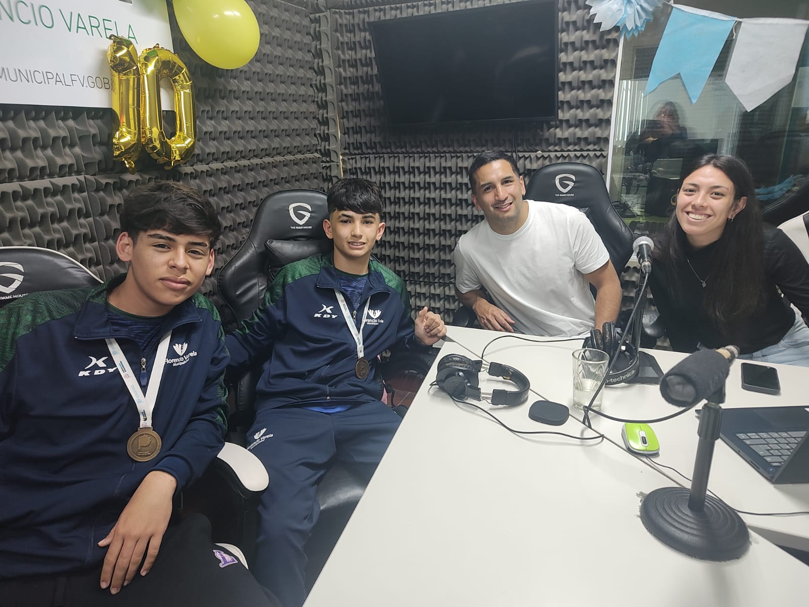 ¡Lautaro Aranda y Benicio Romero, medallistas de oro en los Juegos Bonaerenses 2026!