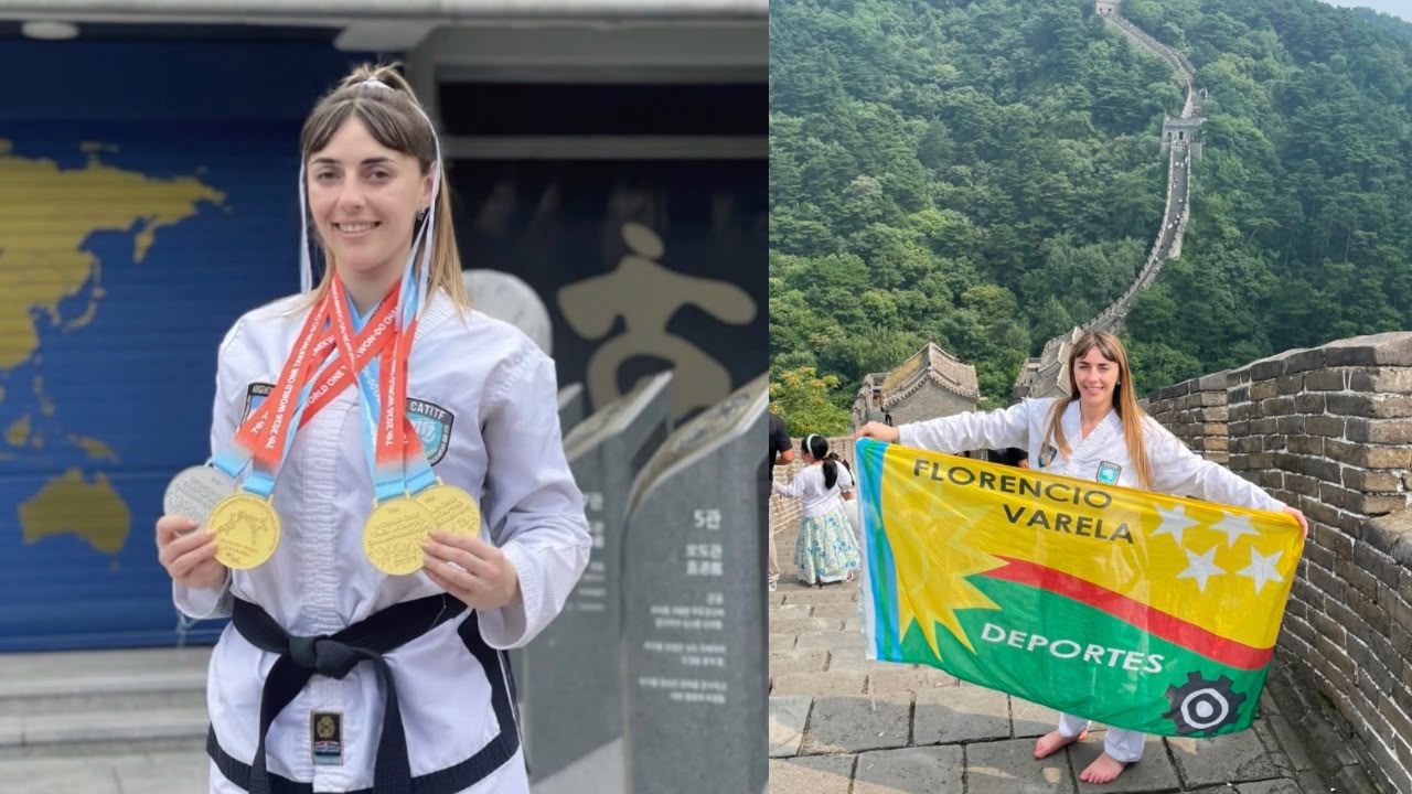 La varelense Ludmila Guisasola hizo historia en Corea del Sur