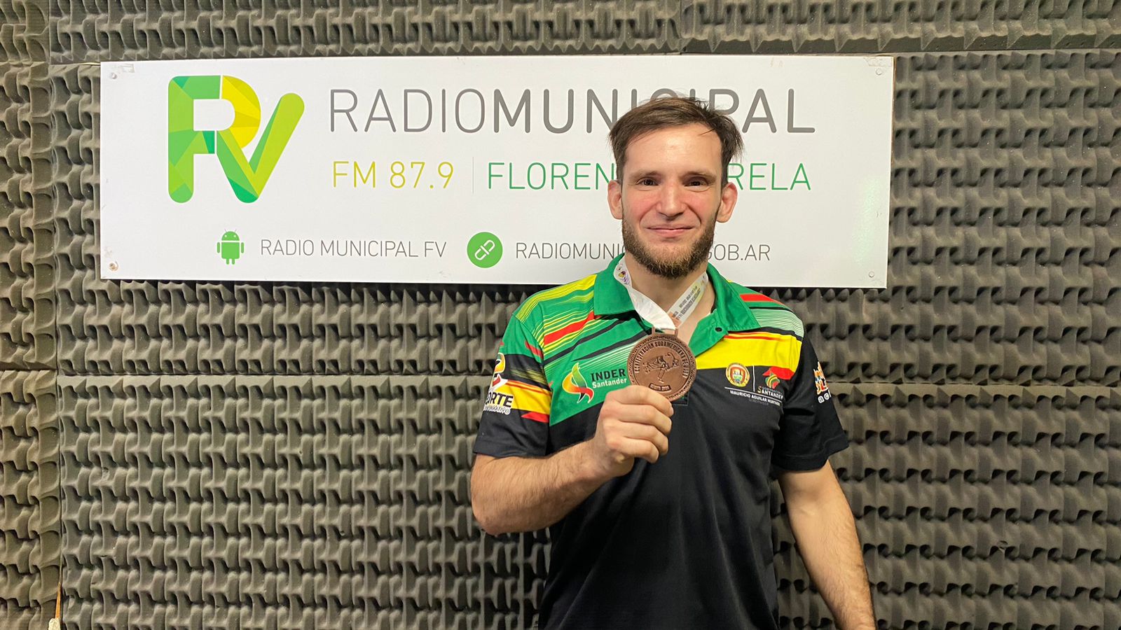 ¡Nos visitó Santiago Fraga, varelense medallista sudamericano en judo! 