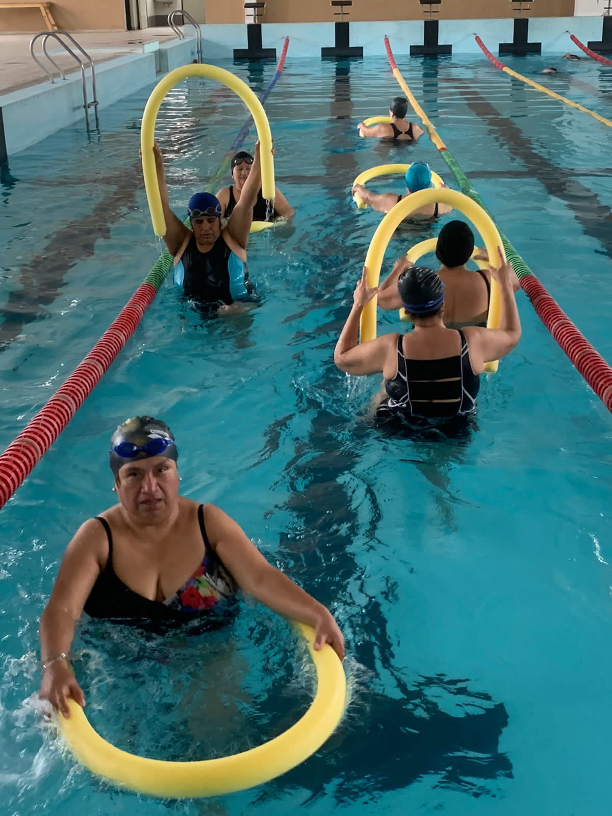 Germán Sacido: “Desde el año pasado implementamos Varela Aqua, que complementa Varela Camina, para cuidar la salud de los varelenses”. 