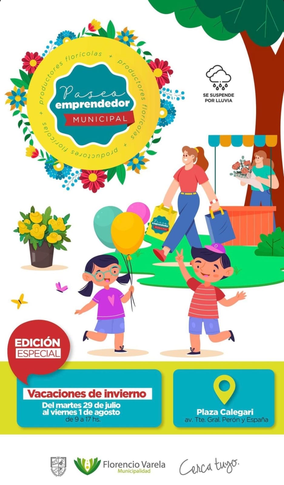 Paseo Emprendedor Municipal – Edición Especial: Vacaciones de Invierno

