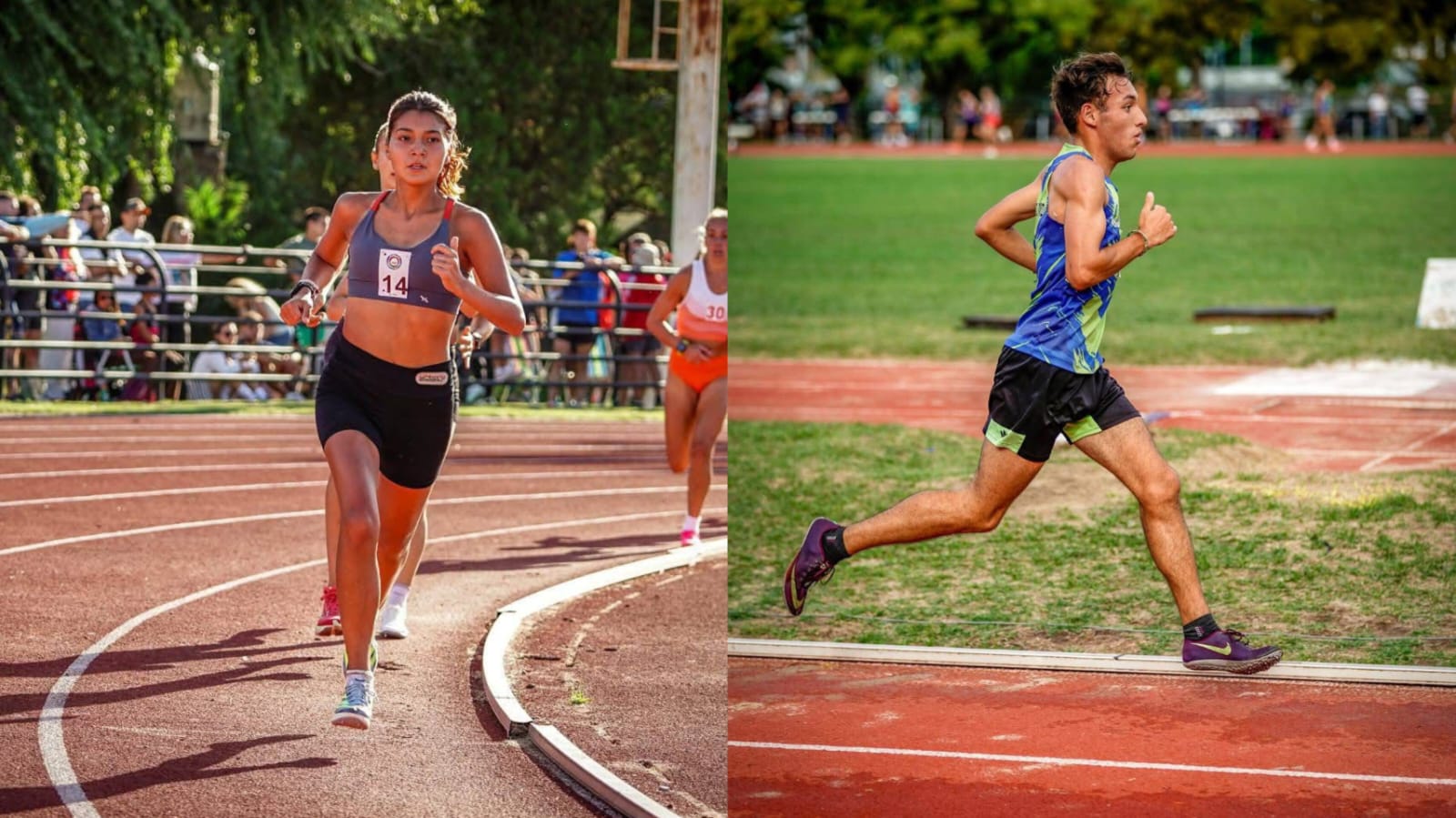 Los varelenses, Gisell Méndez y Maximiliano Fernández, presentes en el Torneo Nacional de Atletismo