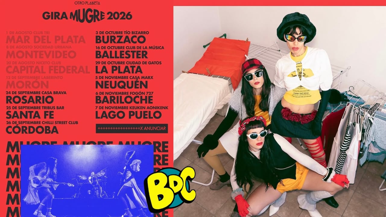 Mugre se presenta en La Plata el 29/10 