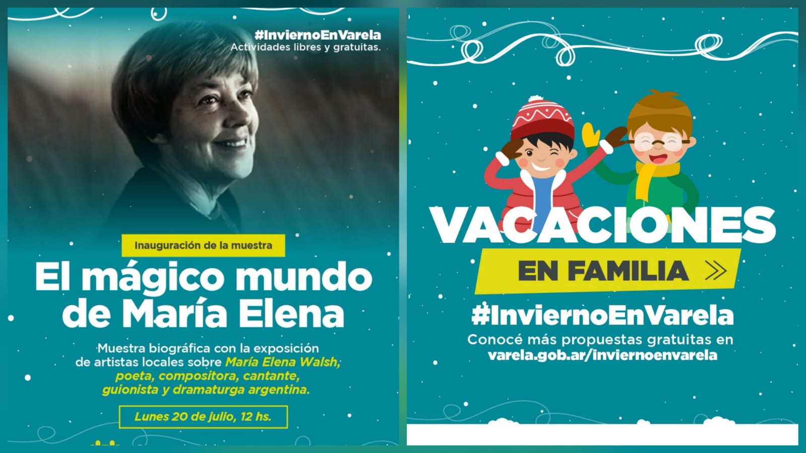 Florencio Varela palpita un receso invernal lleno de magia, teatro y talleres gratuitos para toda la familia