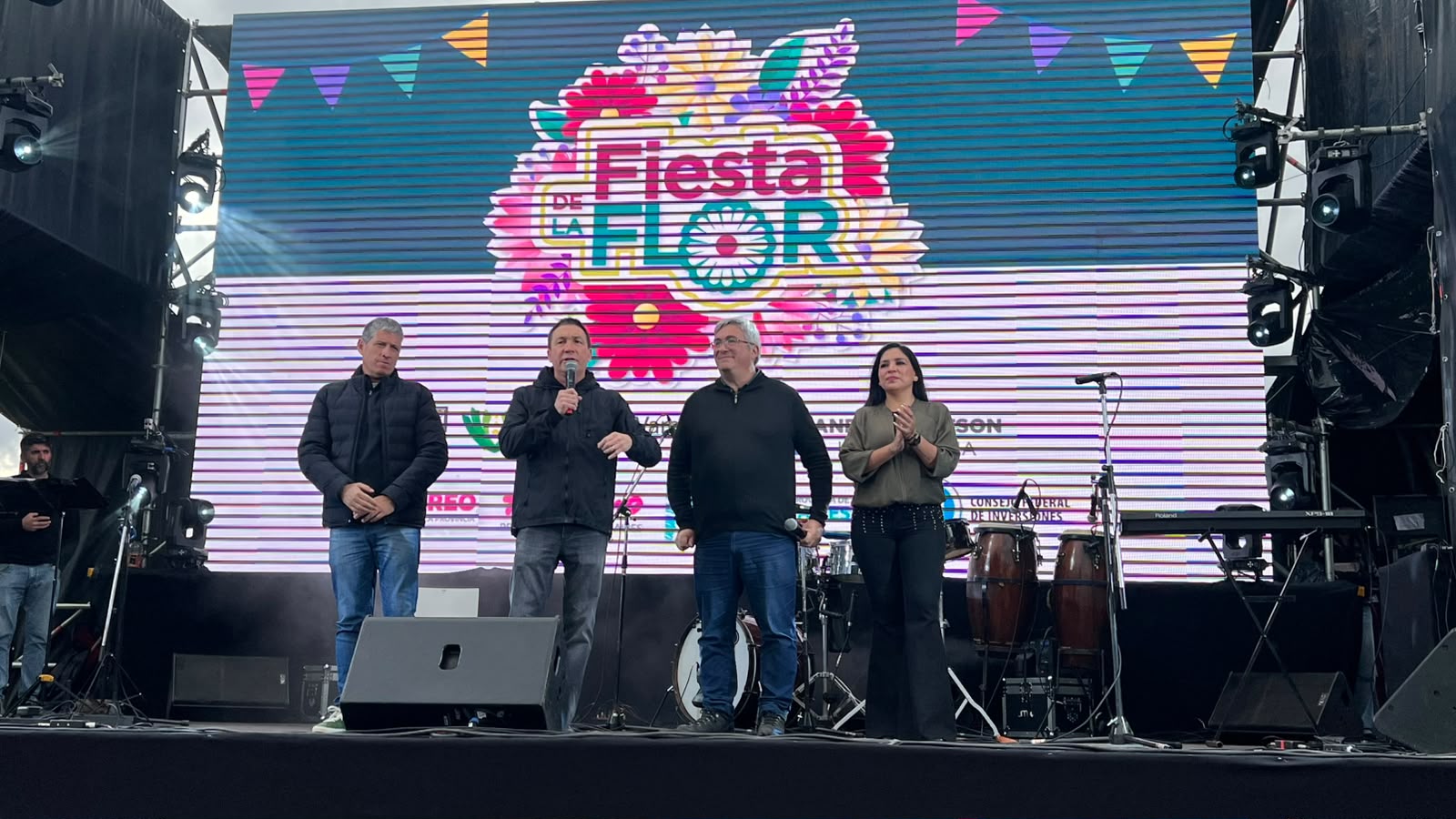 Intendente Andrés Watson: "La Fiesta de la Flor: identitaria de nuestro distrito  demuestra el crecimiento productivo varelense"