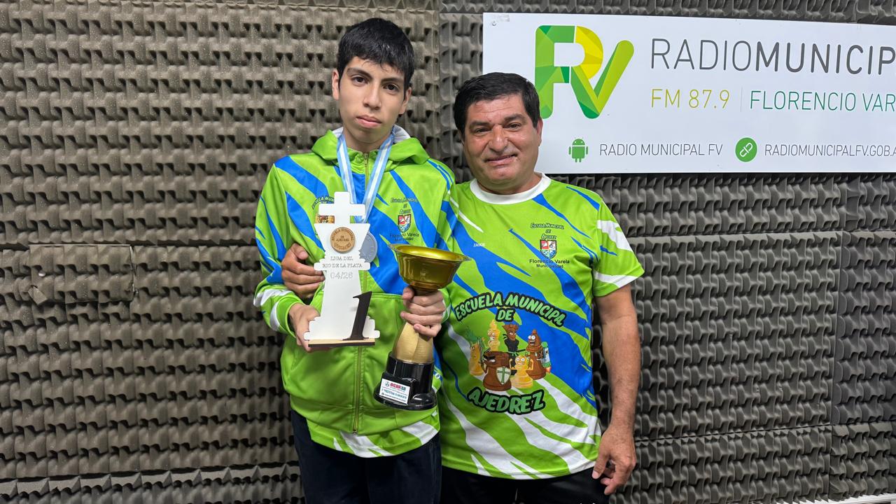 Agustín Duarte, orgullo local del ajedrez
