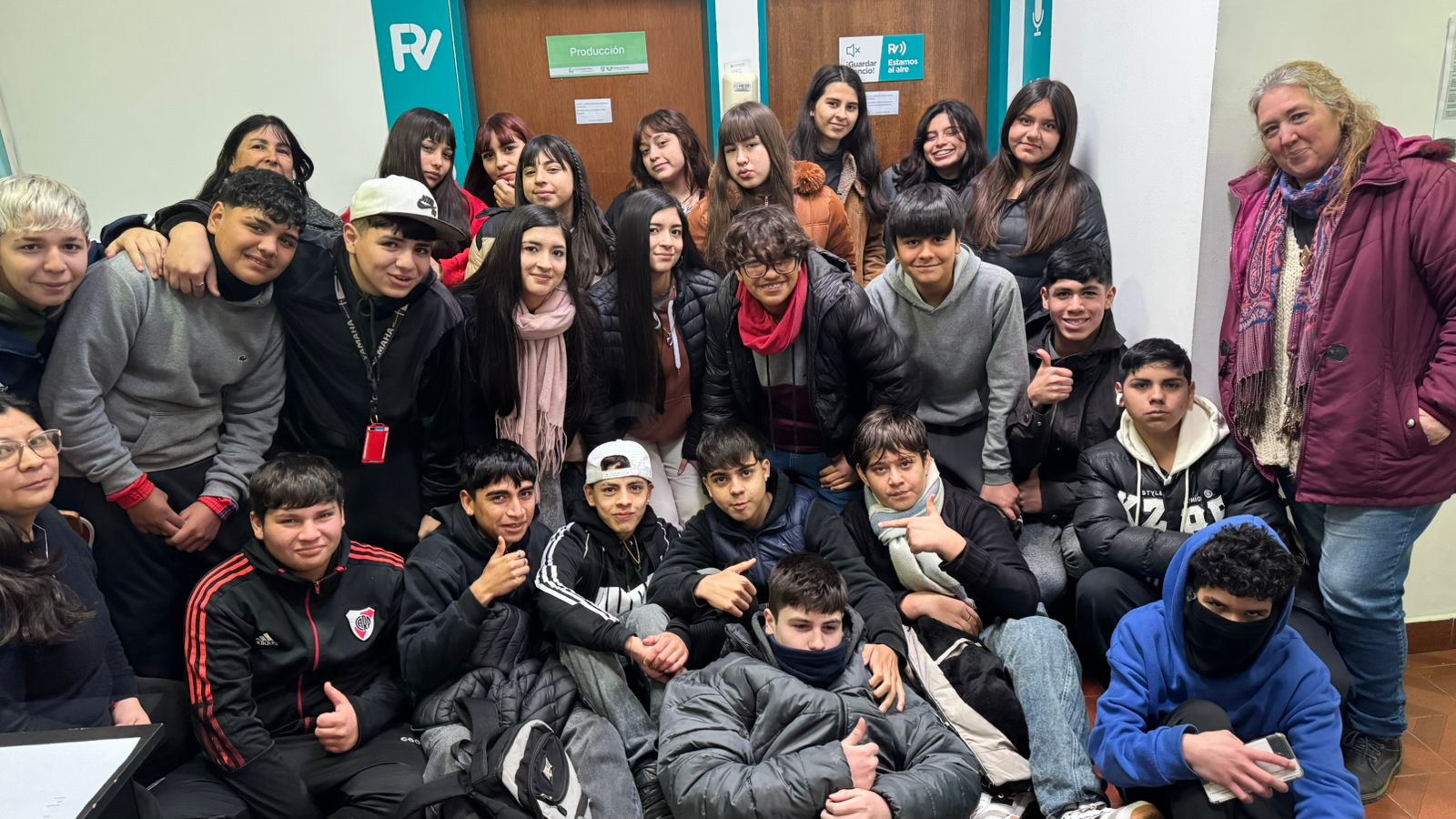La Escuela secundaria Nº24 visitó “El Día Justo”