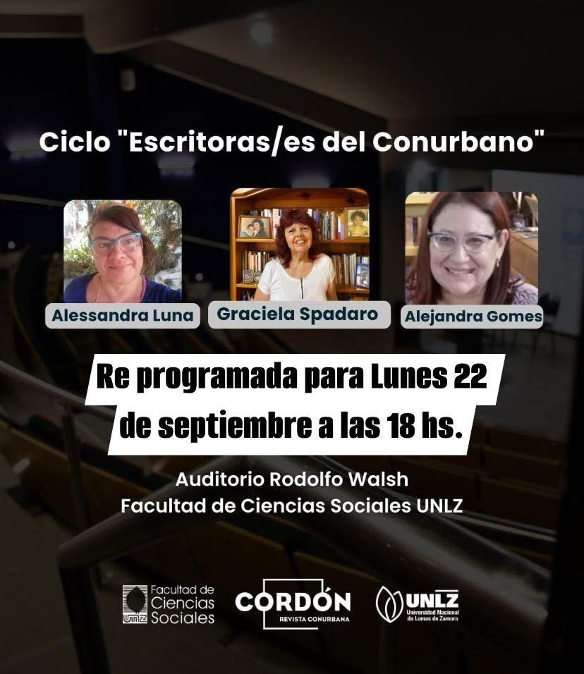 Graciela Spadaro participó del Ciclo “Escritoras/es del Conurbano” (UNLZ) y nos contó sobre su libro “Después del umbral” 