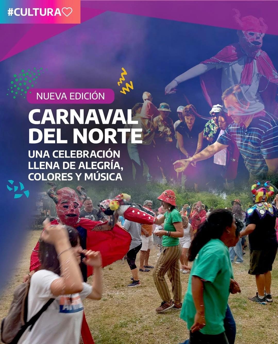 CARNAVAL DEL NORTE en Florencio Varela: Una celebración llena de alegría, colores y música